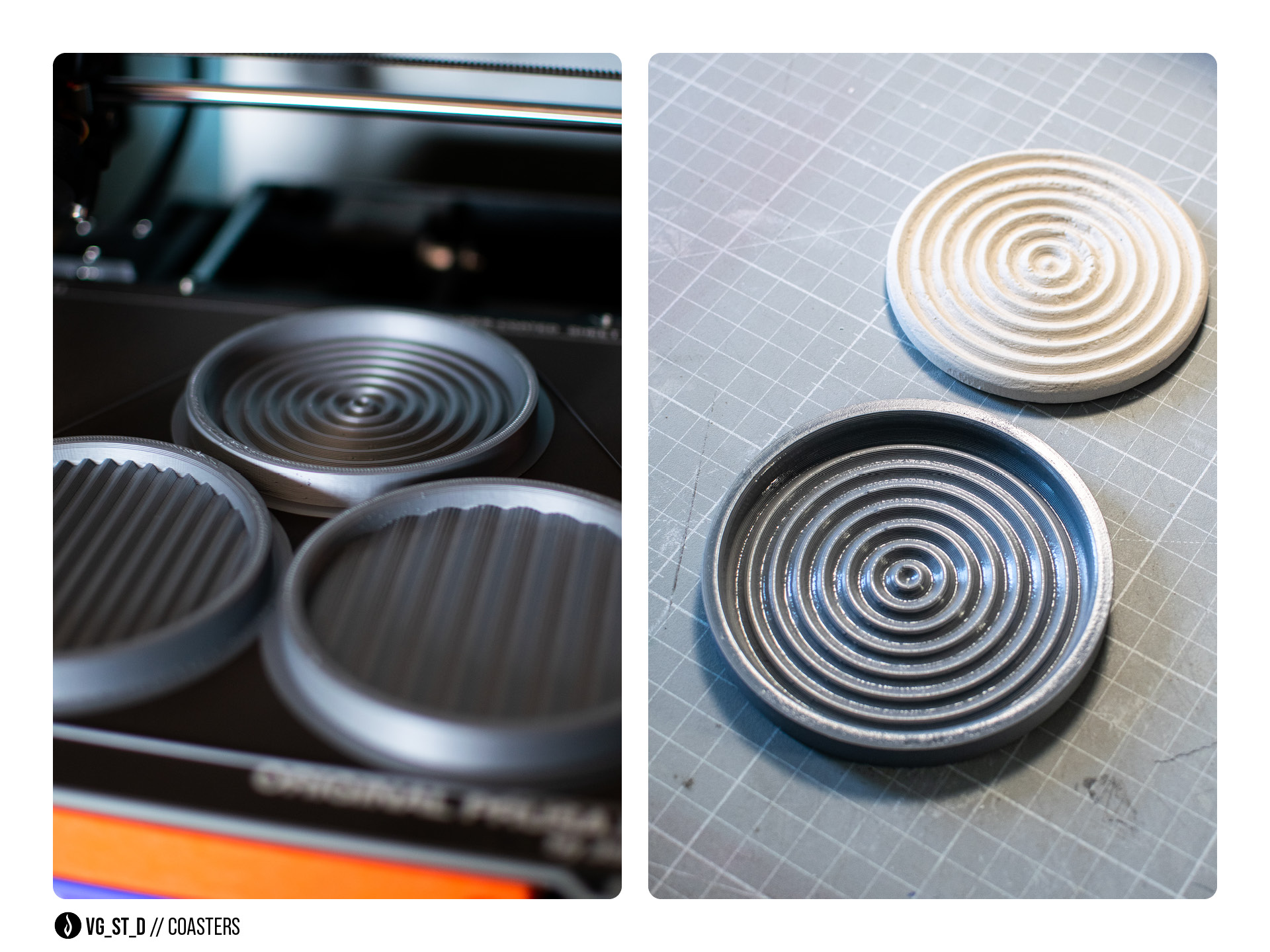 Plaster coasters — miniatura 3