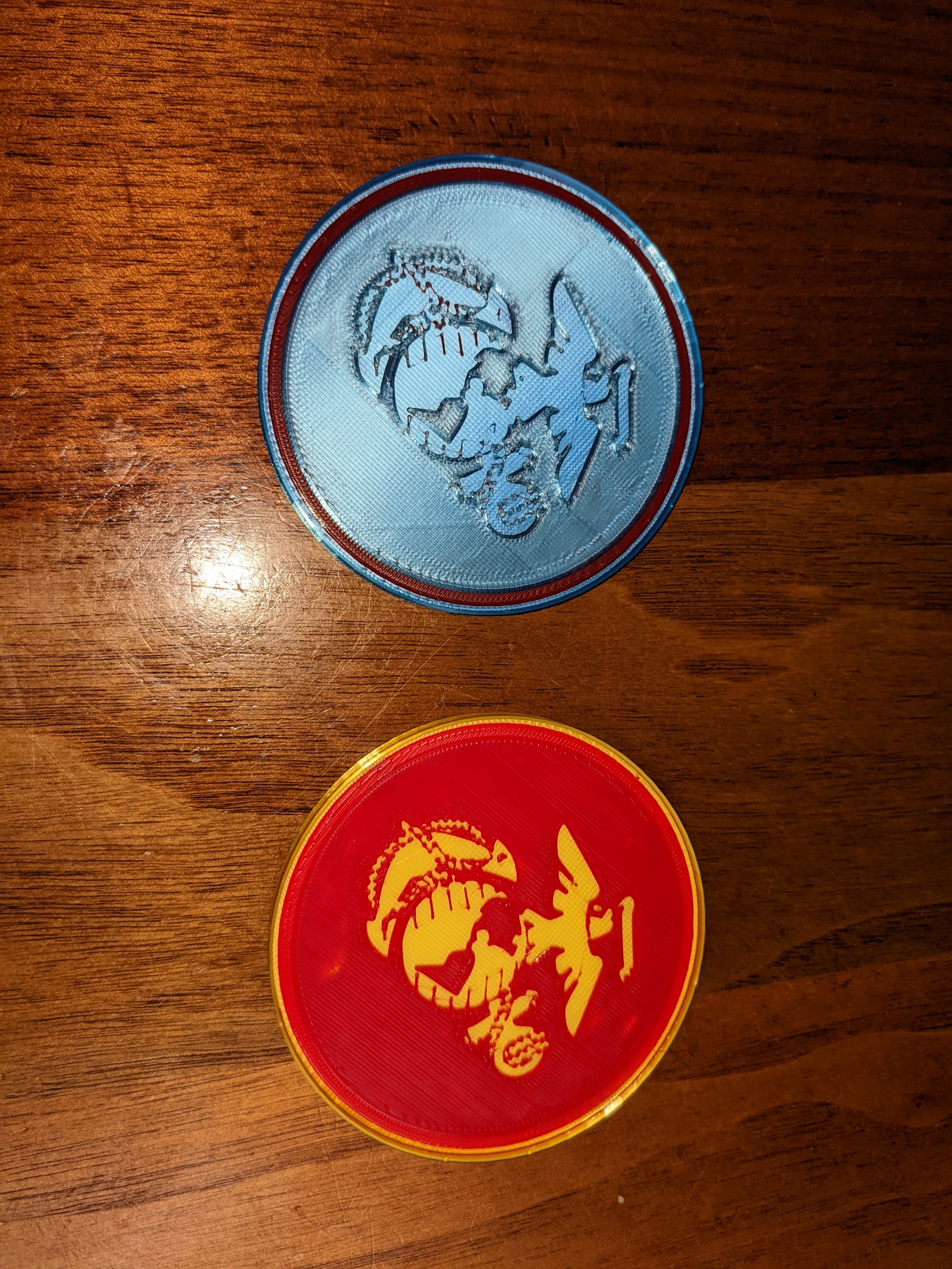 EGA coaster
