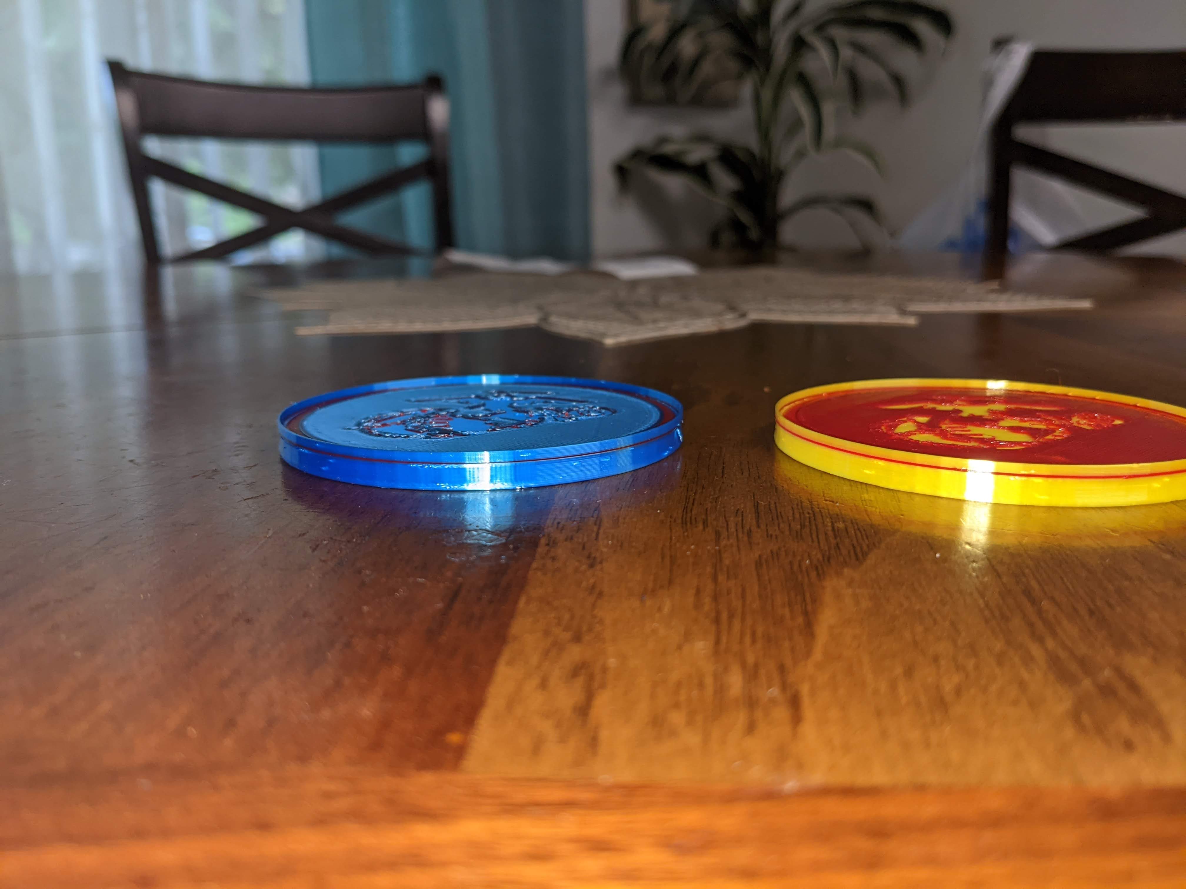 Miniatura 2 do modelo 3D EGA coaster