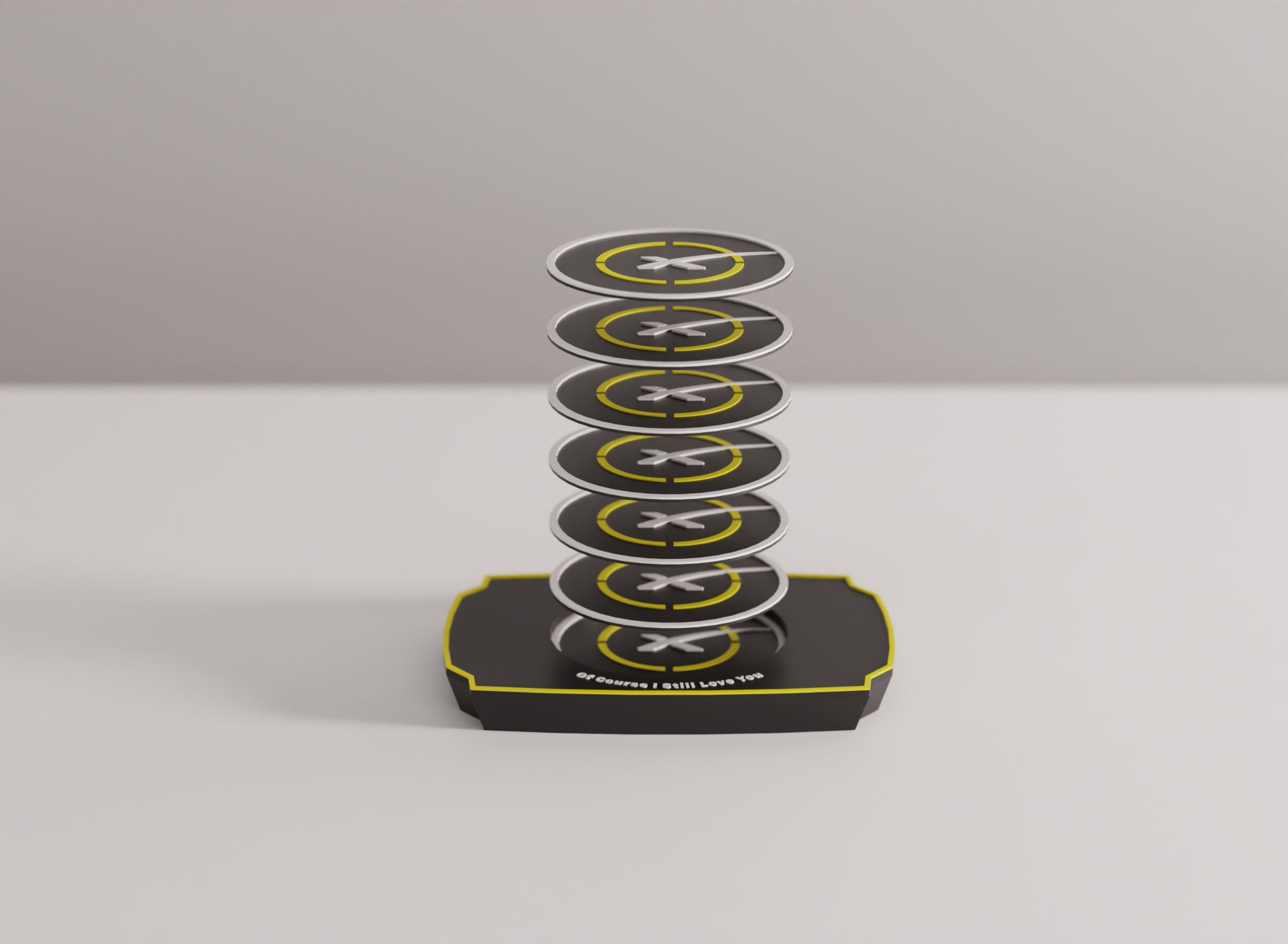 SpaceX OCISLY Coaster Set