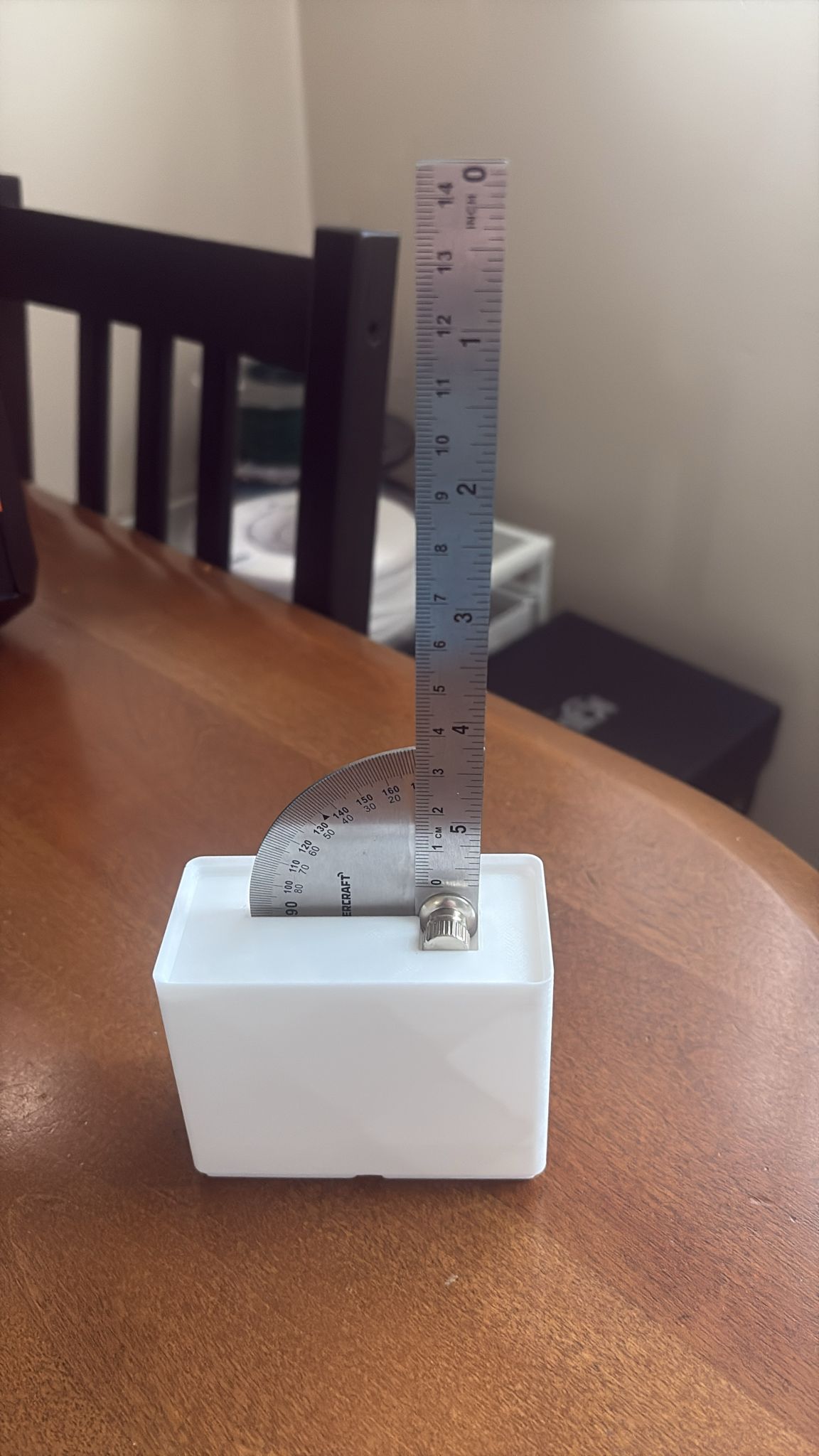 Gridfinity Protractor bin