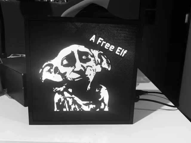 Cadre Dobby / Dobby frame (Harry Potter)