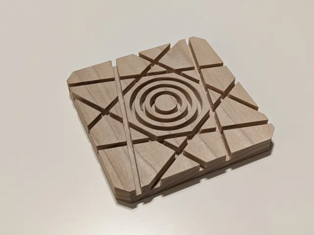 Simple Geometric Coaster