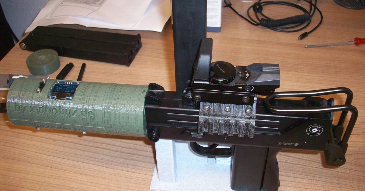 OpenChrono Airsoft Chronograph and Tracer by xythobuz Download free