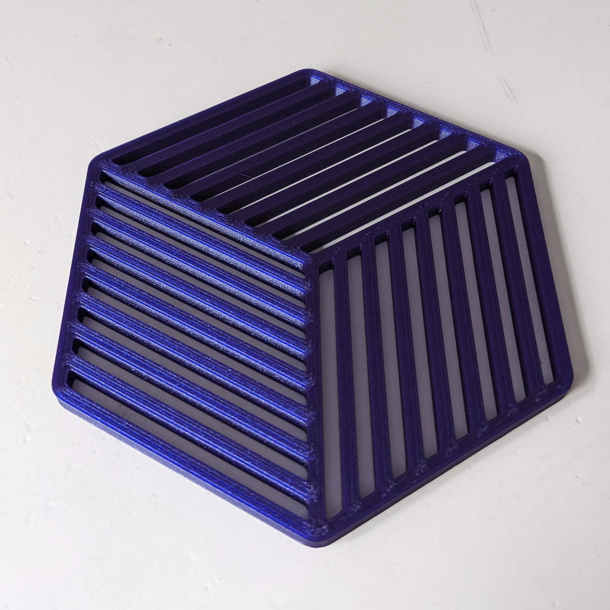 Miniatura 2 do modelo 3D Geometric Illusion Coaster