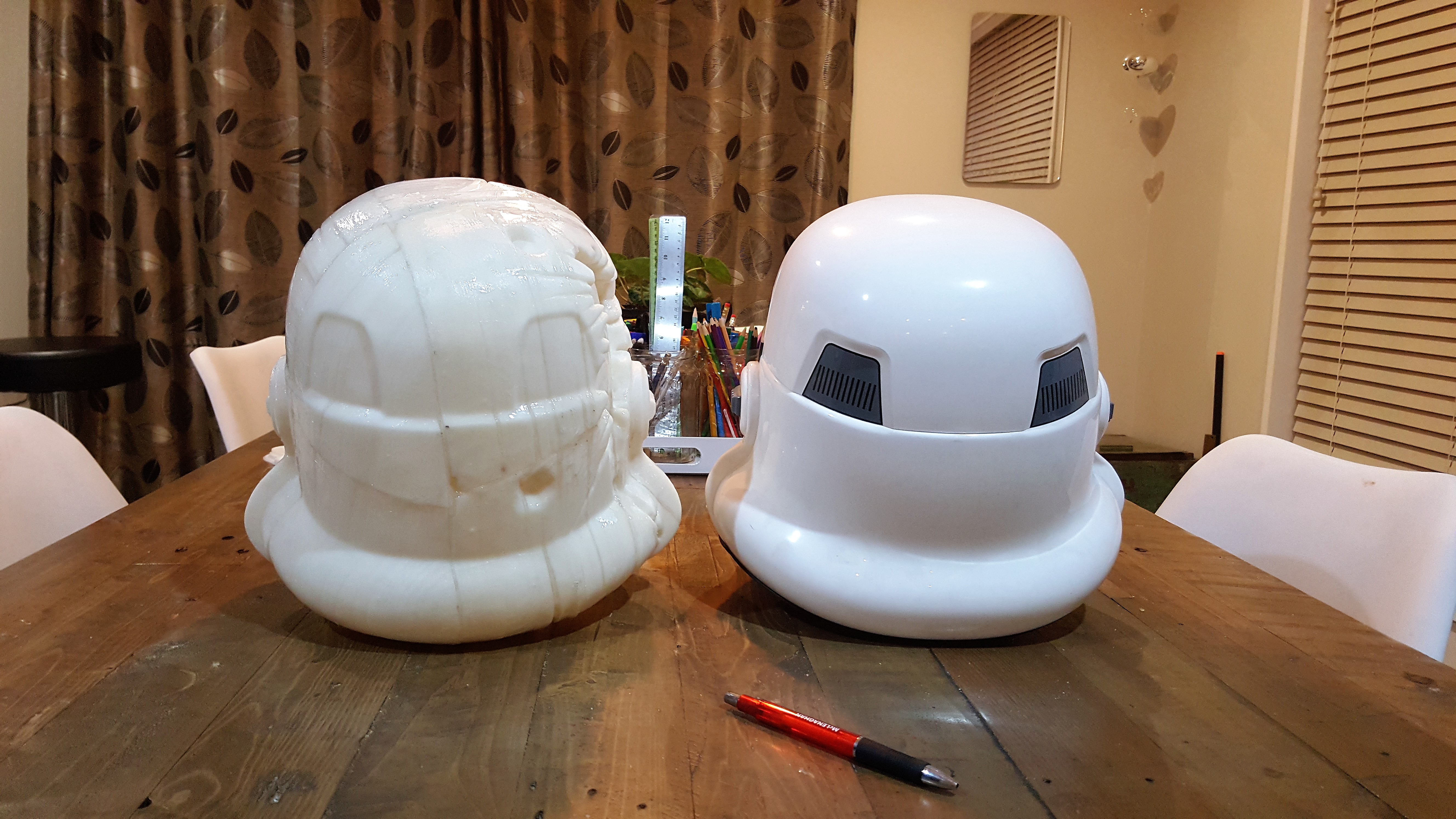 Miniatura 6 do modelo 3D Dead Trooper Helmet Extra Large