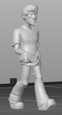 Miniatura 4 do modelo 3D Scooby doo