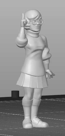 Miniatura 5 do modelo 3D Scooby doo