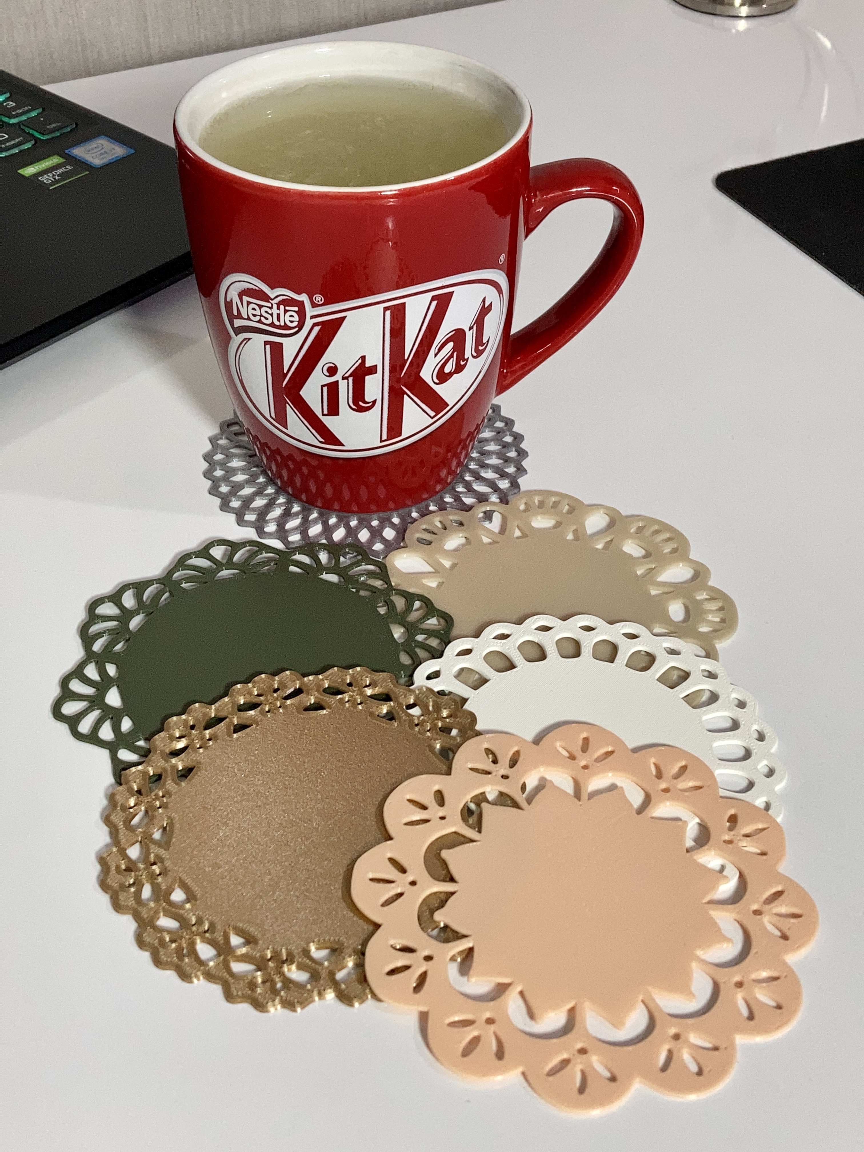 Lace Coasters