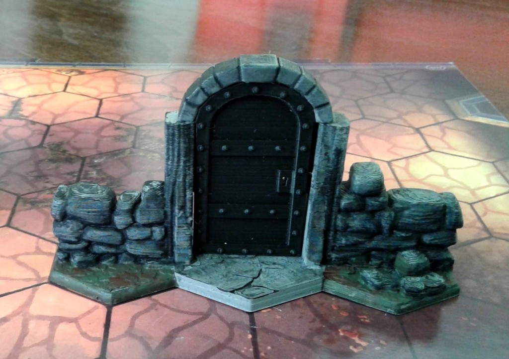 Gloomhaven Walls: Iron Door with Stone Lintel by Spinodal_Zeugma ...