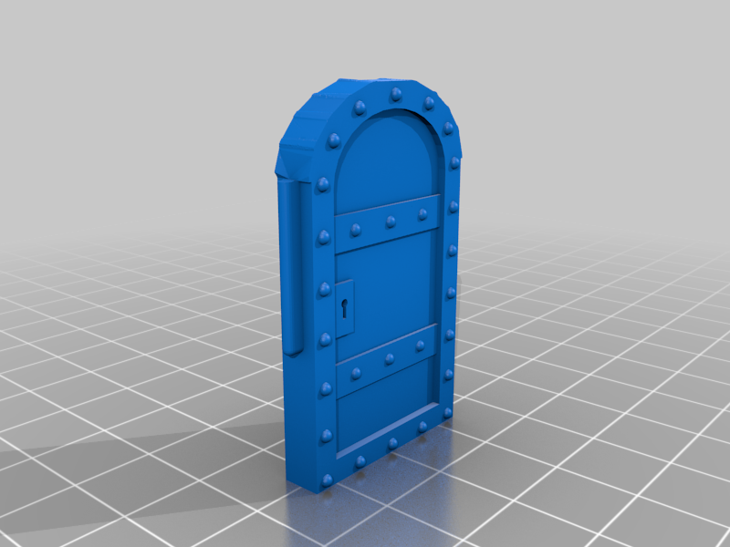 Gloomhaven Walls: Iron Door with Stone Lintel by Spinodal_Zeugma ...