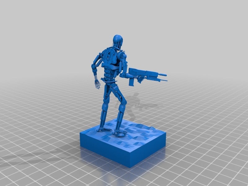 Miniatura 45 do modelo 3D Terminator T800 Split Shoulders "Bust Concept"