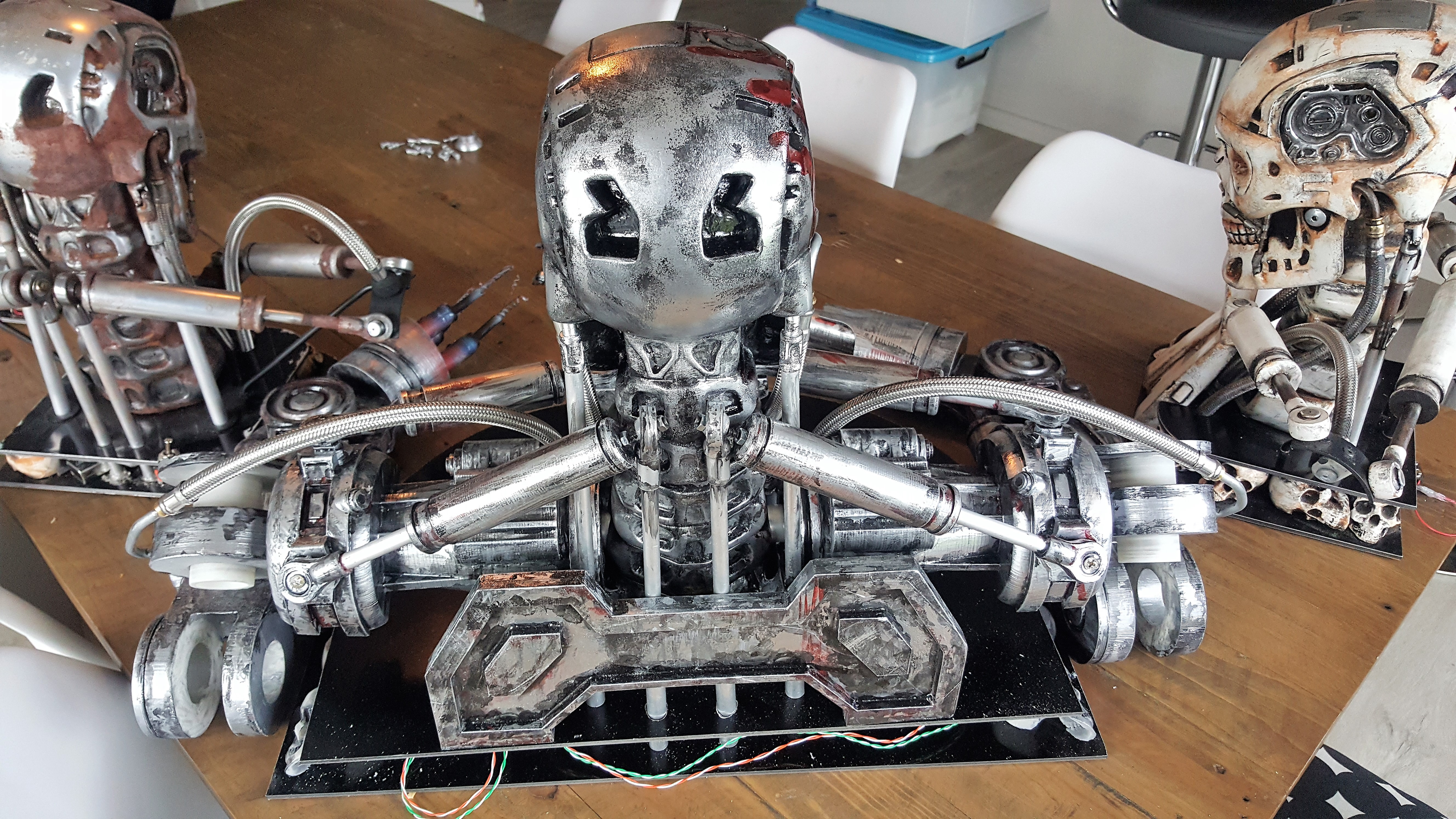 Miniatura 62 do modelo 3D Terminator T800 Split Shoulders "Bust Concept"