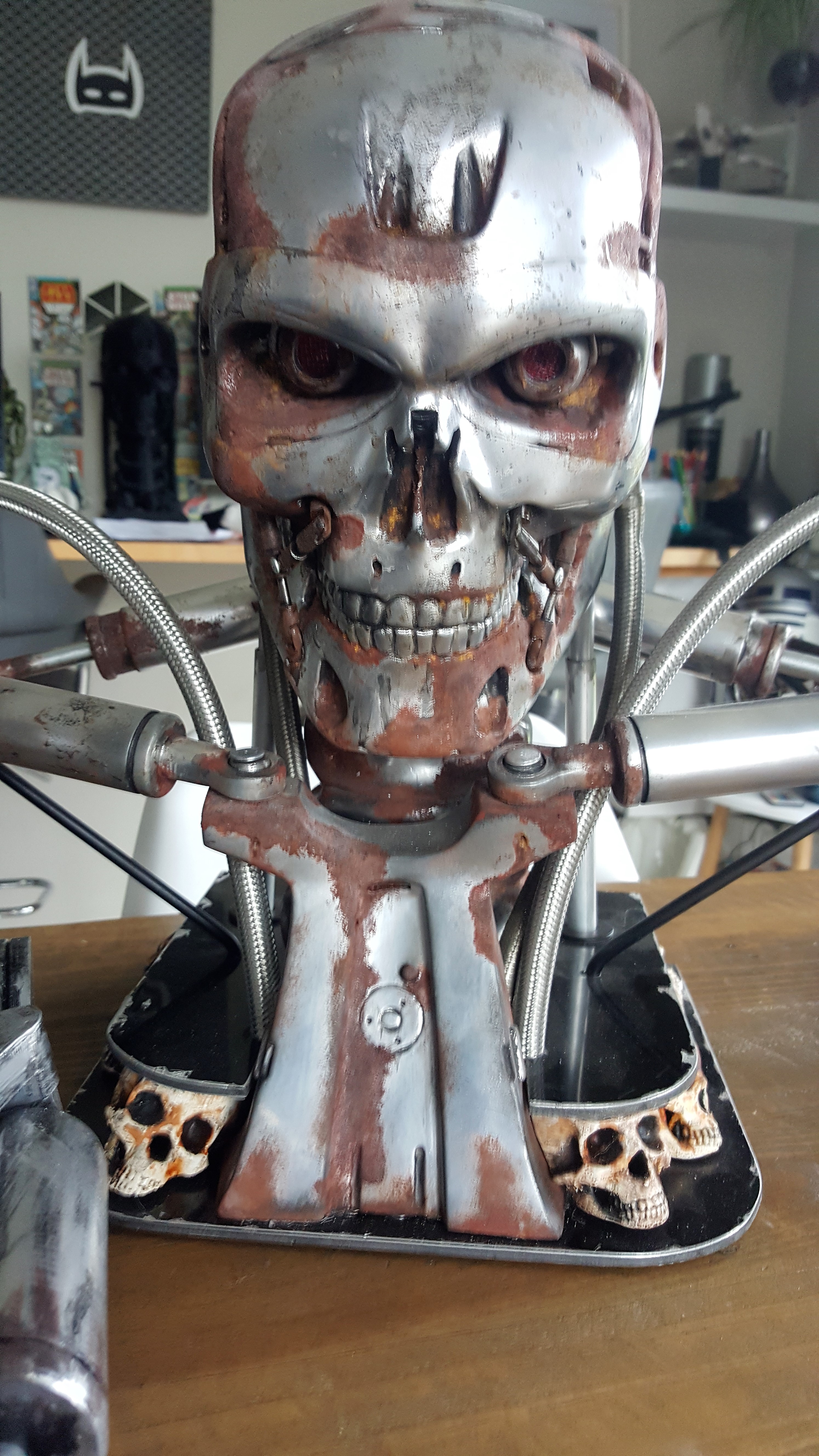 Miniatura 67 do modelo 3D Terminator T800 Split Shoulders "Bust Concept"