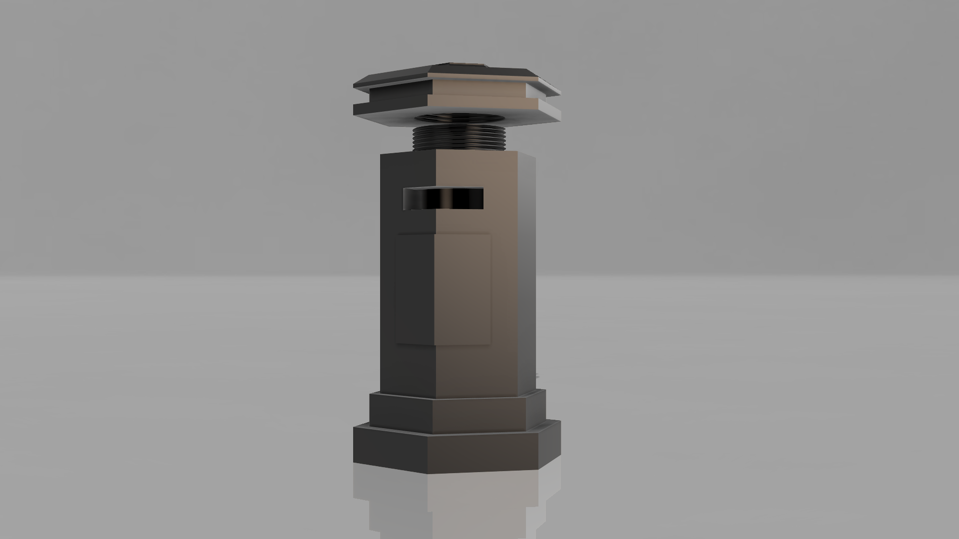 Coin cache in the form of a Runescape Bank Deposit Box