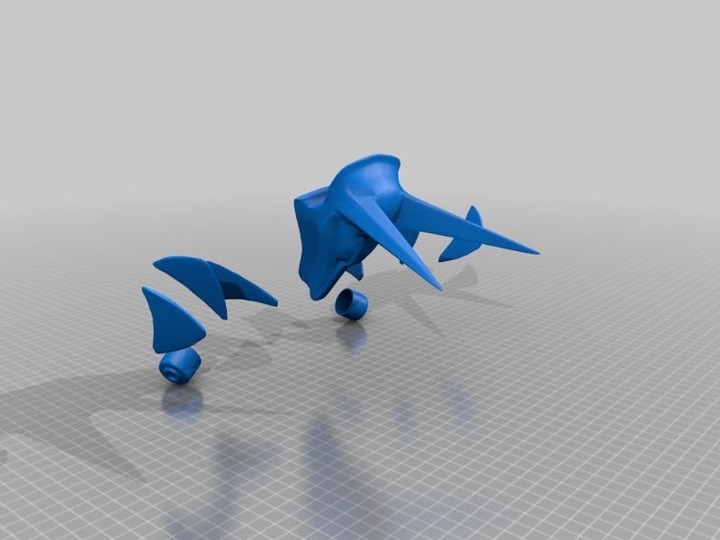 Miniatura 4 do modelo 3D Stargates Anubis MK2