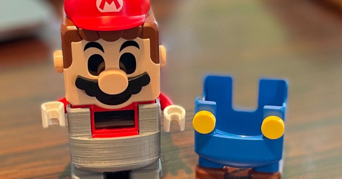 Lego mario action online figure