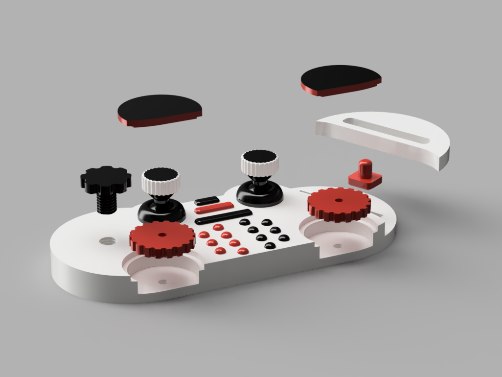 Miniatura 2 do modelo 3D Ultimate fidget toy - Controller edition