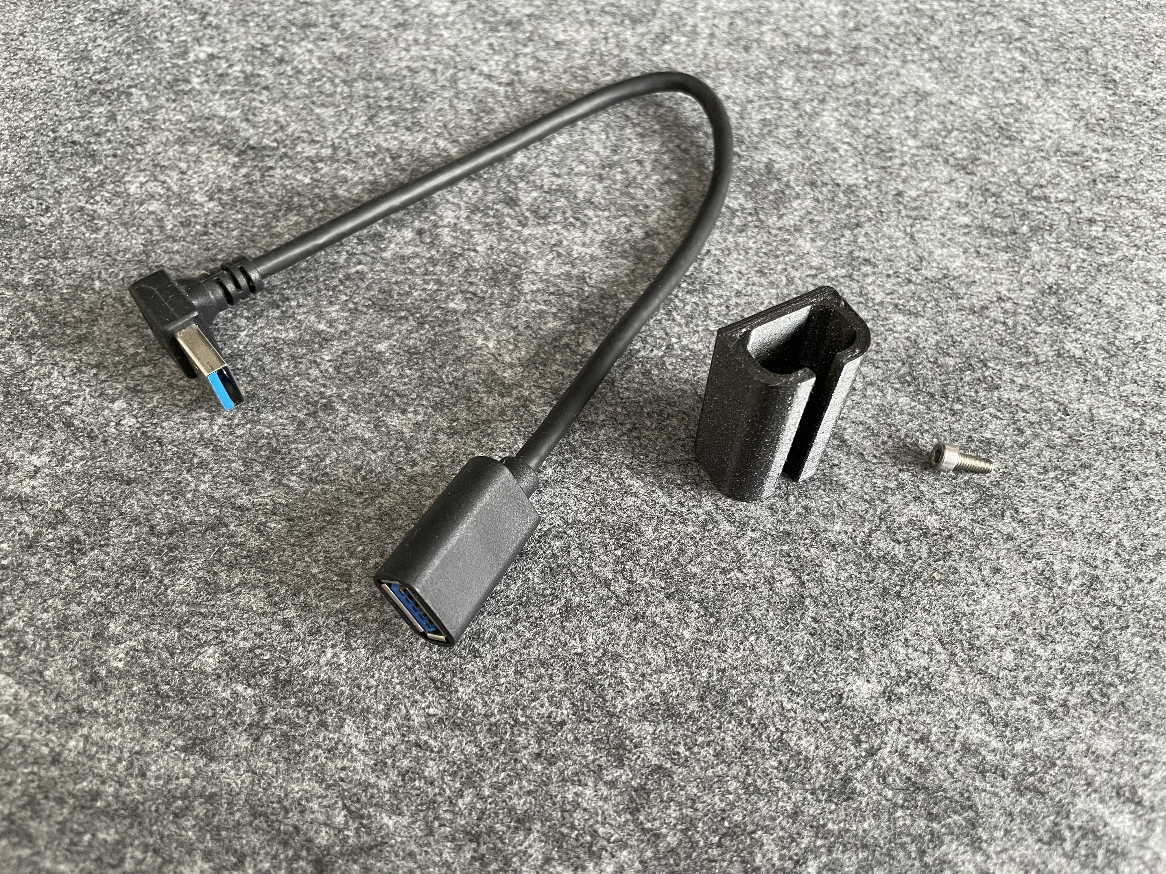 Prusa Mini USB Halter