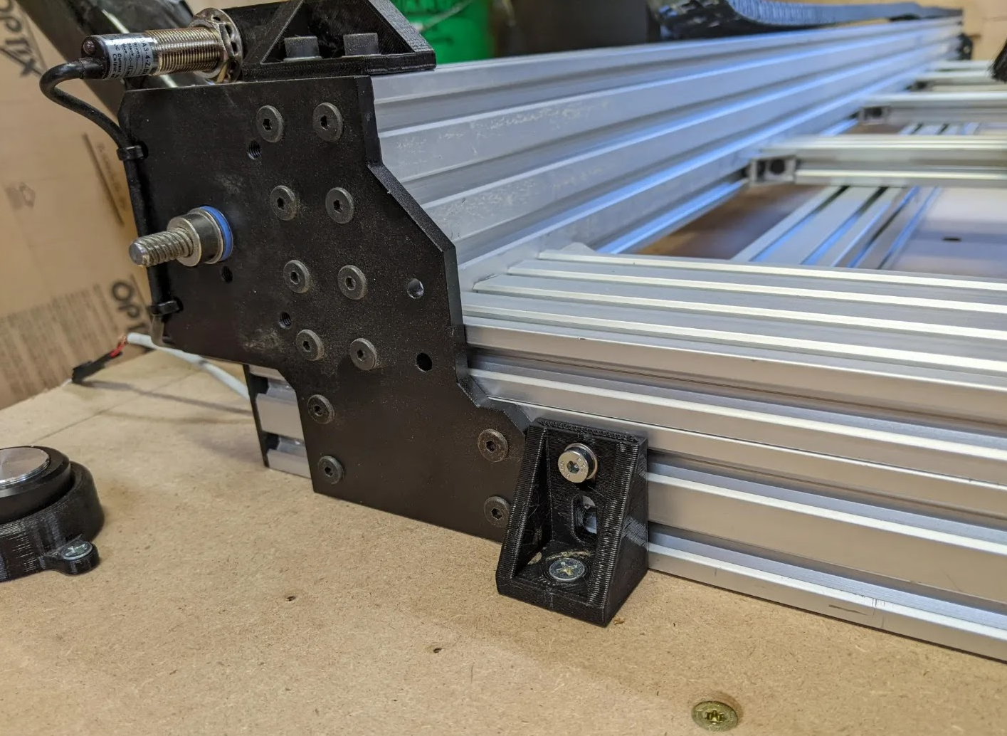 Workbee CNC Workbench Mounts - Pixels to Prototype - Queenbee Extrusion