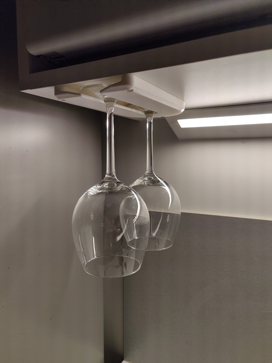 Wine Glass Rack by jamie pinnell Download free STL model