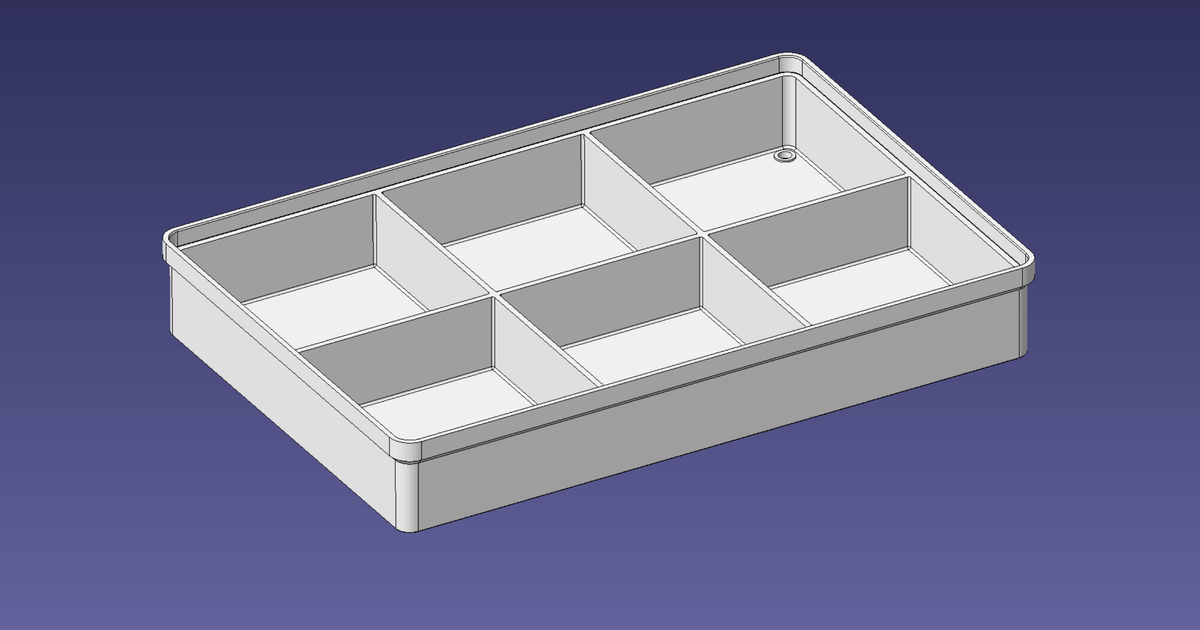 2x3-units-third-height-2x3-grid-stackable-insertbox-by-bodo