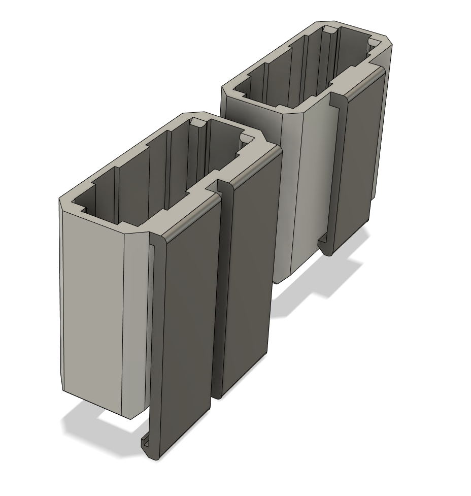AR15 Magazine Holder Belt Clip and MOLLE versions by Blargedy