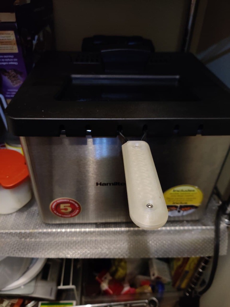 Replacement Handle for Hamilton Beach Deep Fryer by Blargedy Download