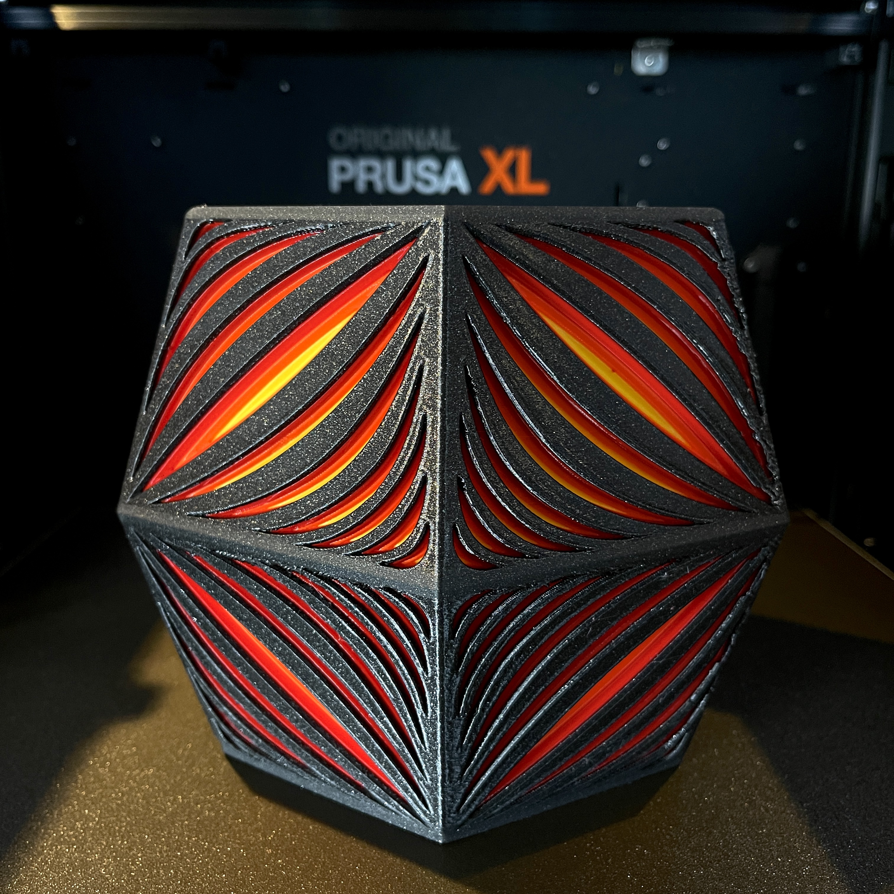 Lava Hex Pot