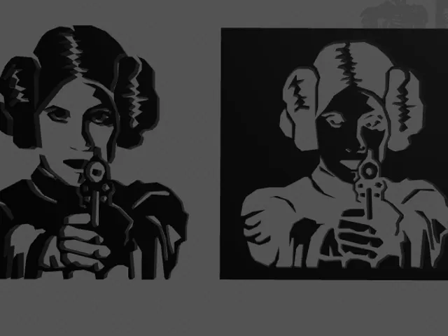 Leia 3D Wall Art