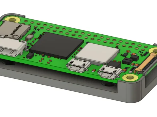 Pi Zero/Zero 2 W 2040 Extrusion Mount