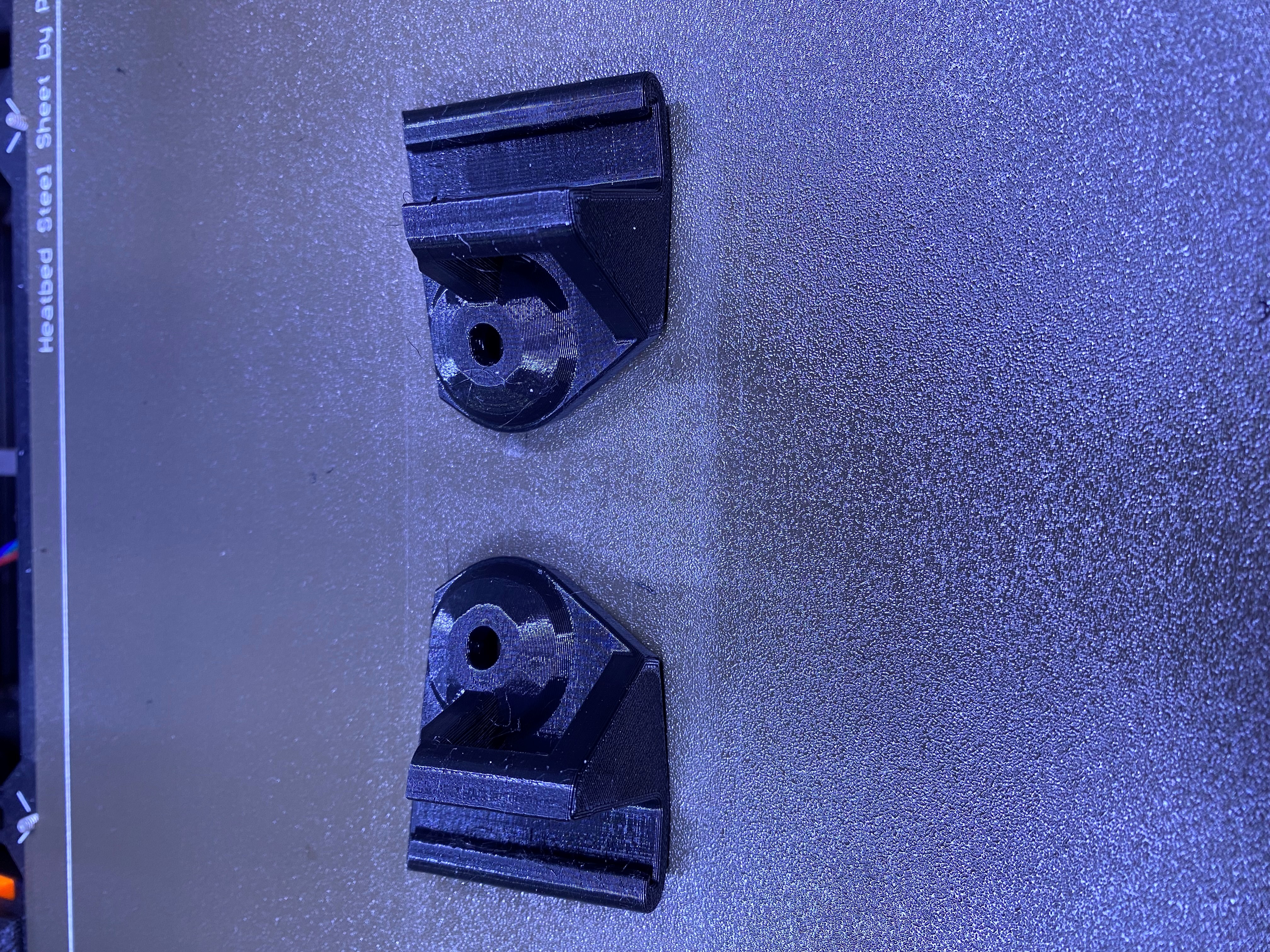 PrusaBox Rear Damper Legs to fit with Linear Rail Bracket