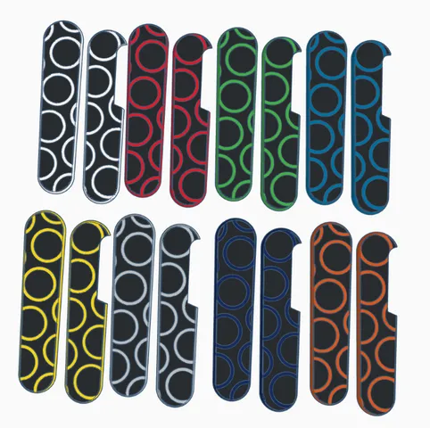 Ring Pattern 91mm Swiss Army Knife Skin