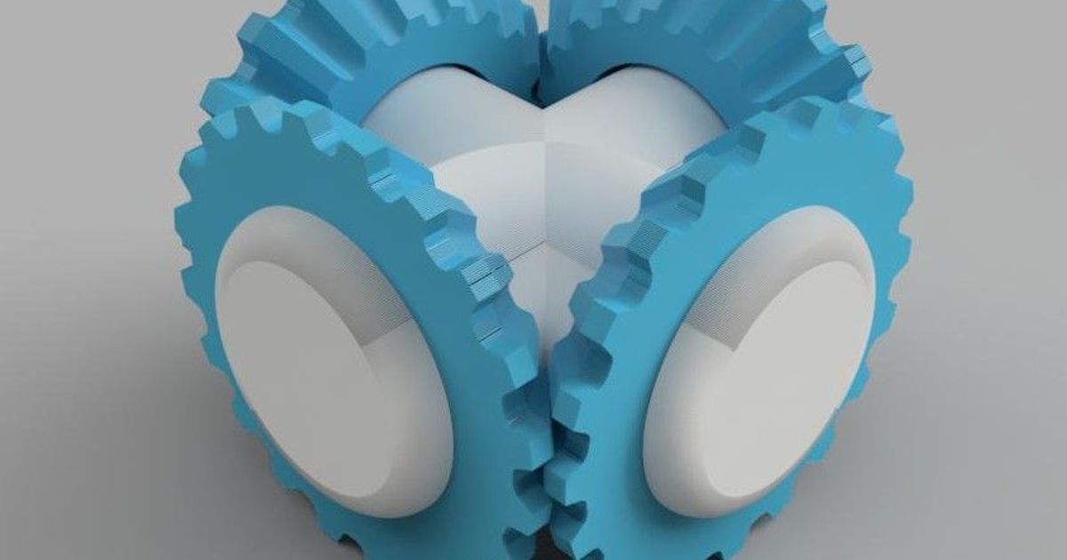 bevel gears by radim3D Download free STL model