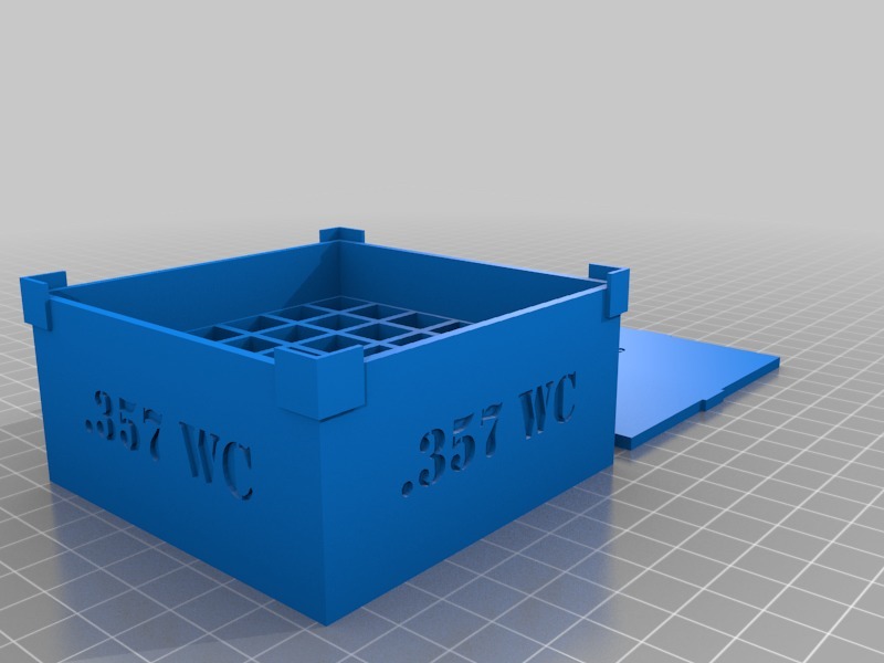 Miniatura 3 do modelo 3D Stackable ammo boxes
