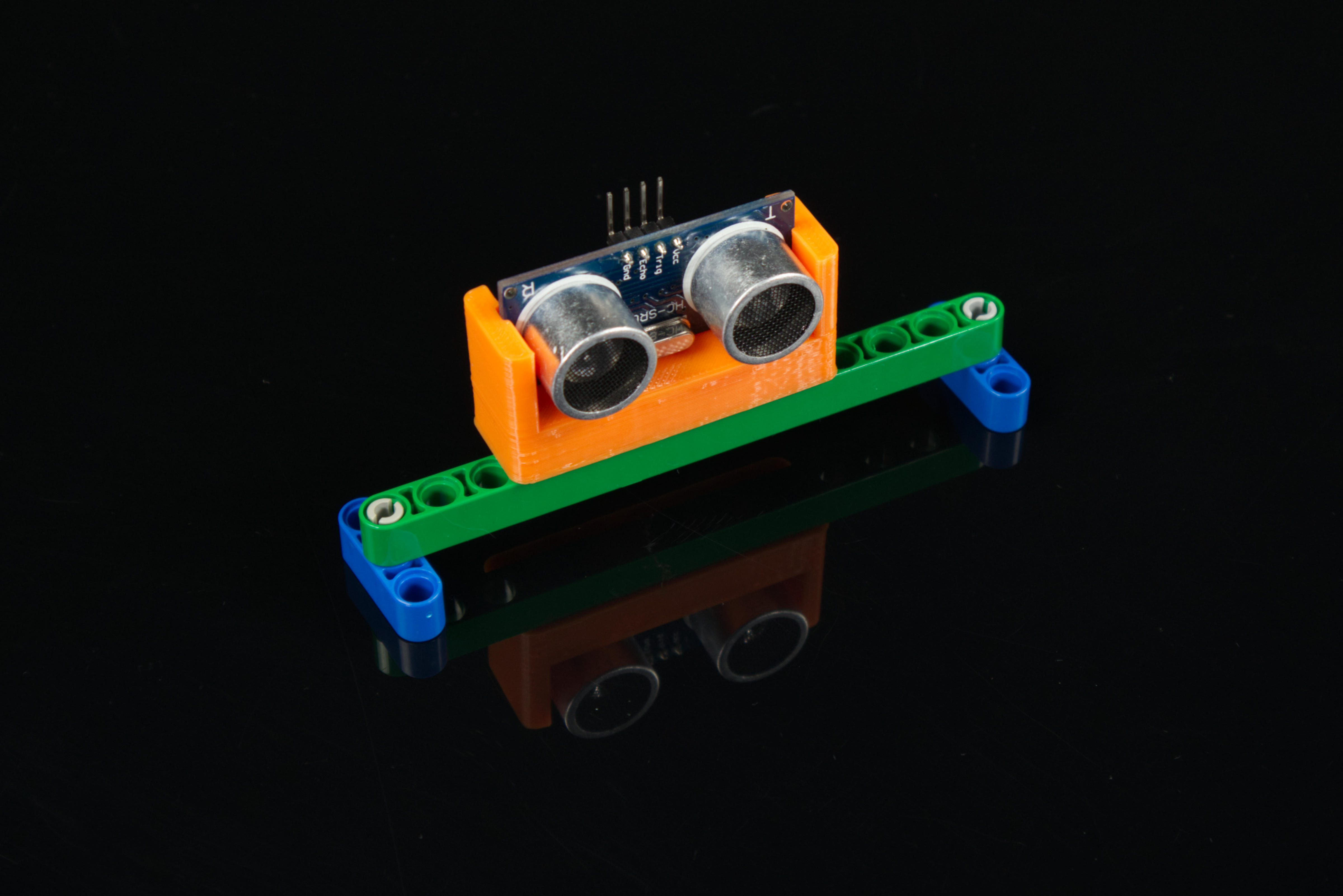 Distance Sensor Holder with Holes