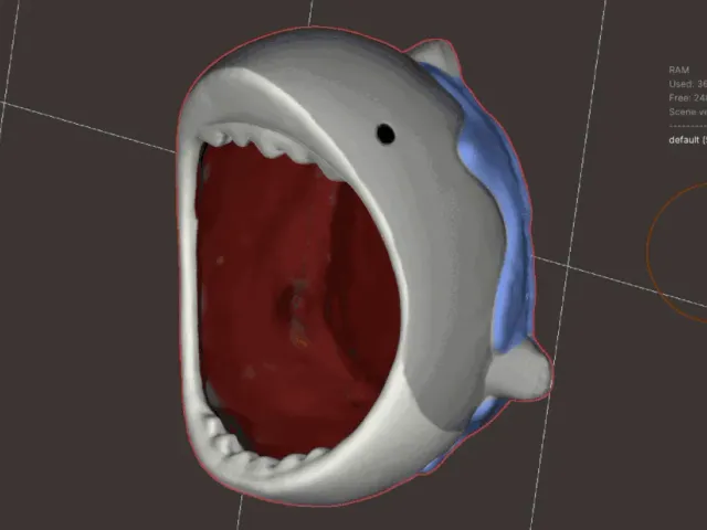 Shark Attack! bowl (originally by Thinkgeek)