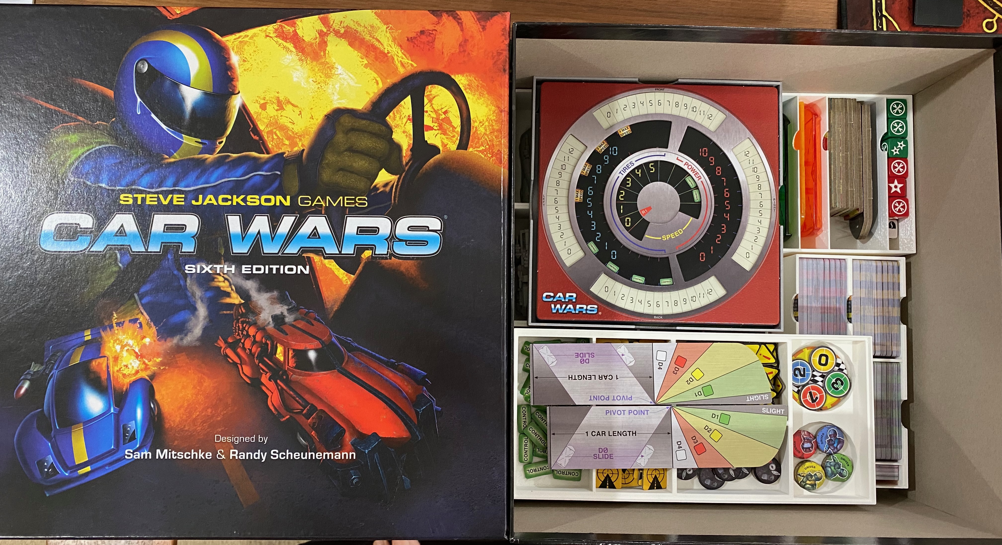 Car Wars 6th Ed game organizer