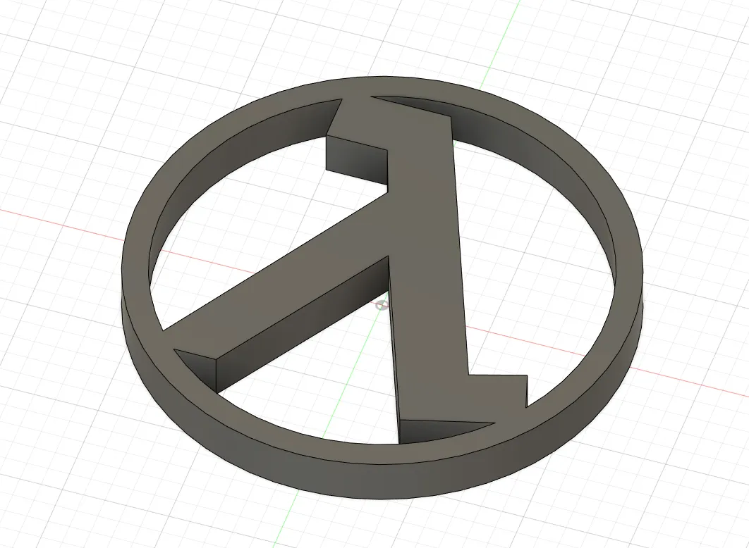 Half Life (Lambda) Shopping Cart Coin by KnoppersDE | Download free STL  model | Printables.com