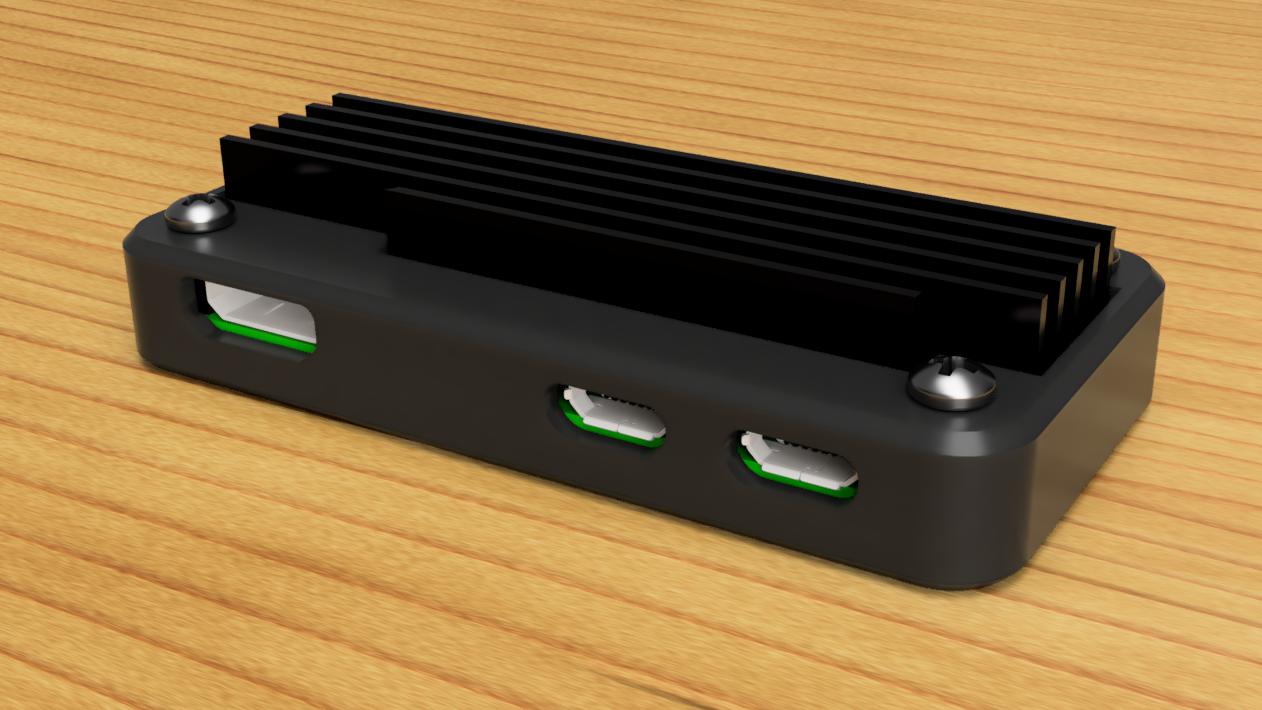 Raspberry Pi Zero 2w Heatsink Case By Mmcc Designs Download Free Stl Model 9339