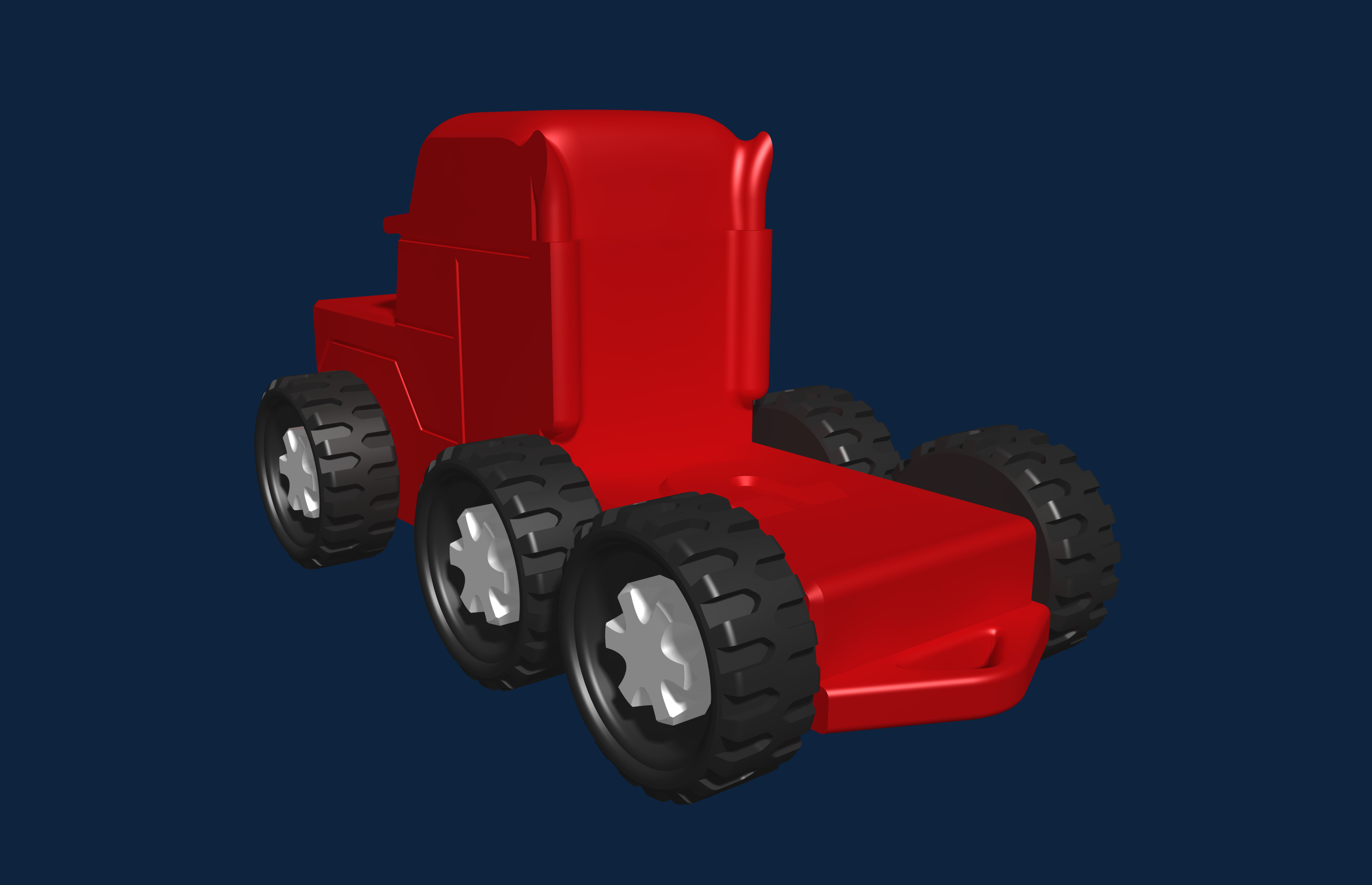 Miniatura 4 do modelo 3D Little pit stop - MACK