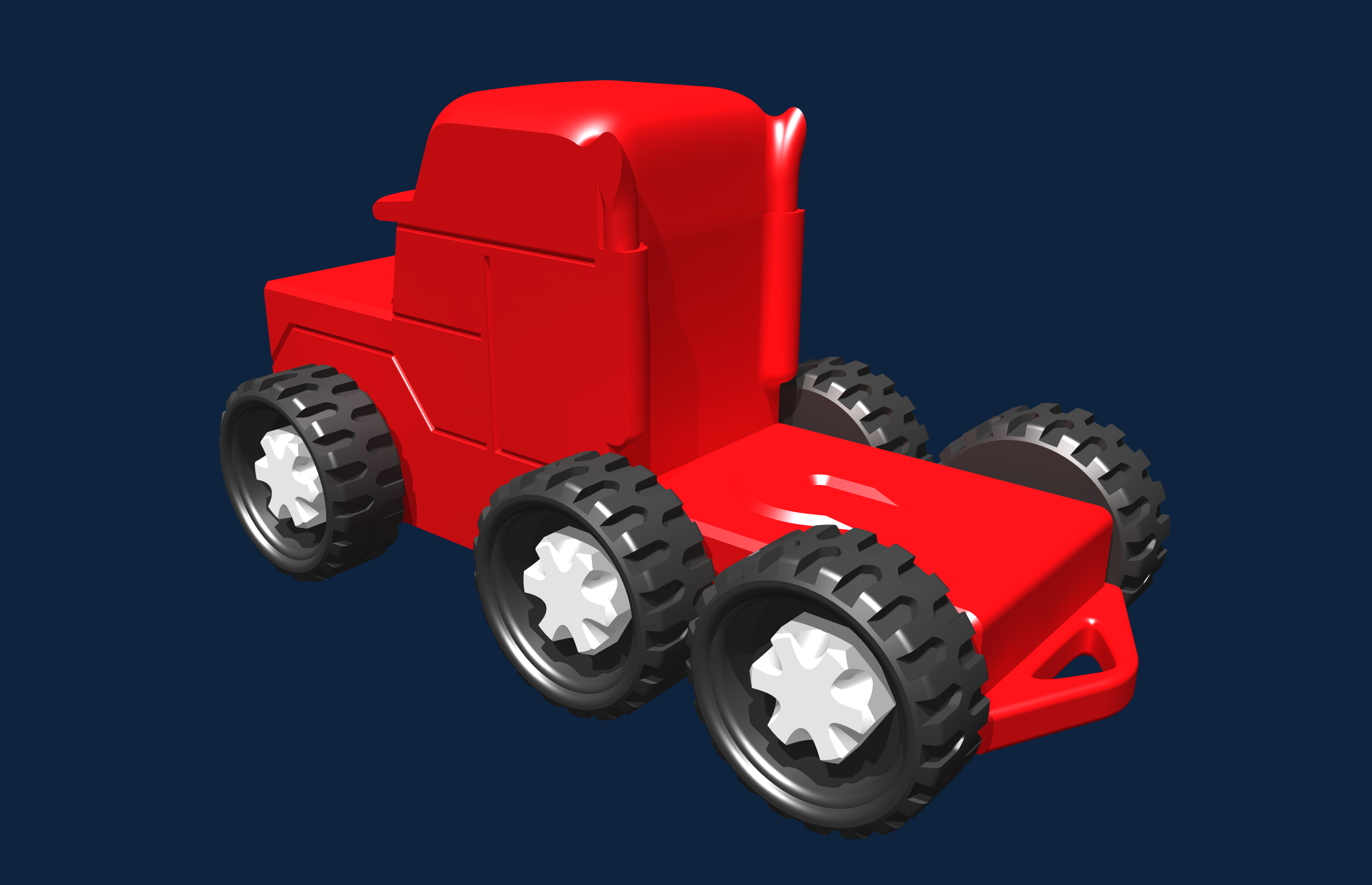 Miniatura 3 do modelo 3D Little pit stop - MACK