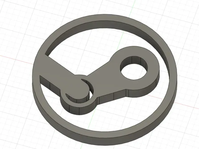 Steam Logo Shopping Cart Coin