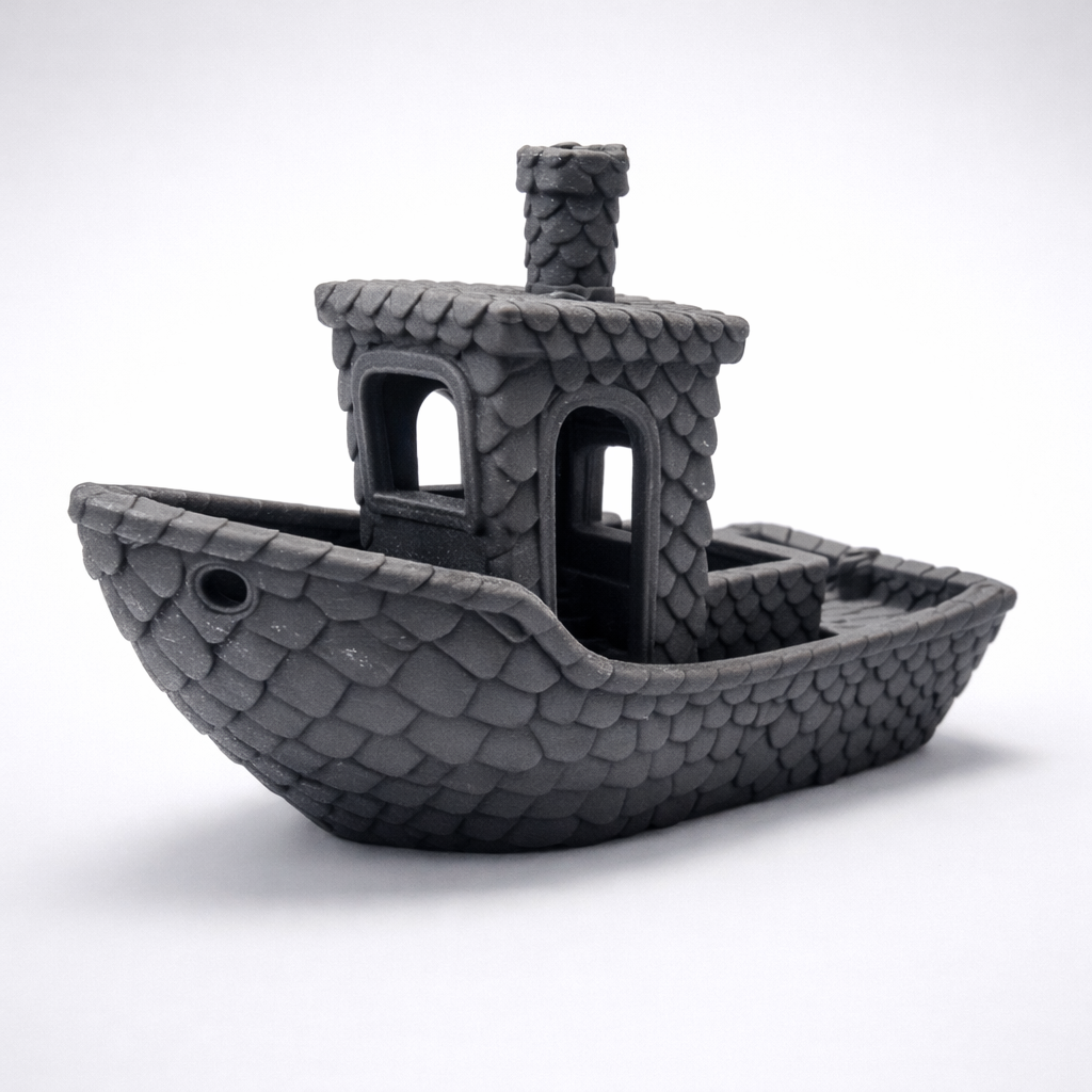 Dragon Scaled Benchy — miniatura 2