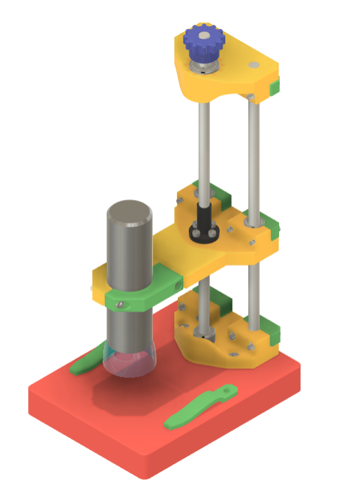 Miniatura 2 do modelo 3D USB Microscope Stand