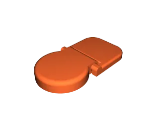Button Cover by Scattered Collectables | Download free STL model ...