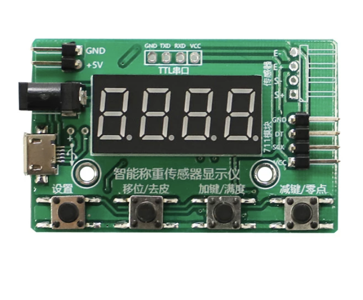 HX711 Load Cell Digital Display box by octopuss | Download free STL ...