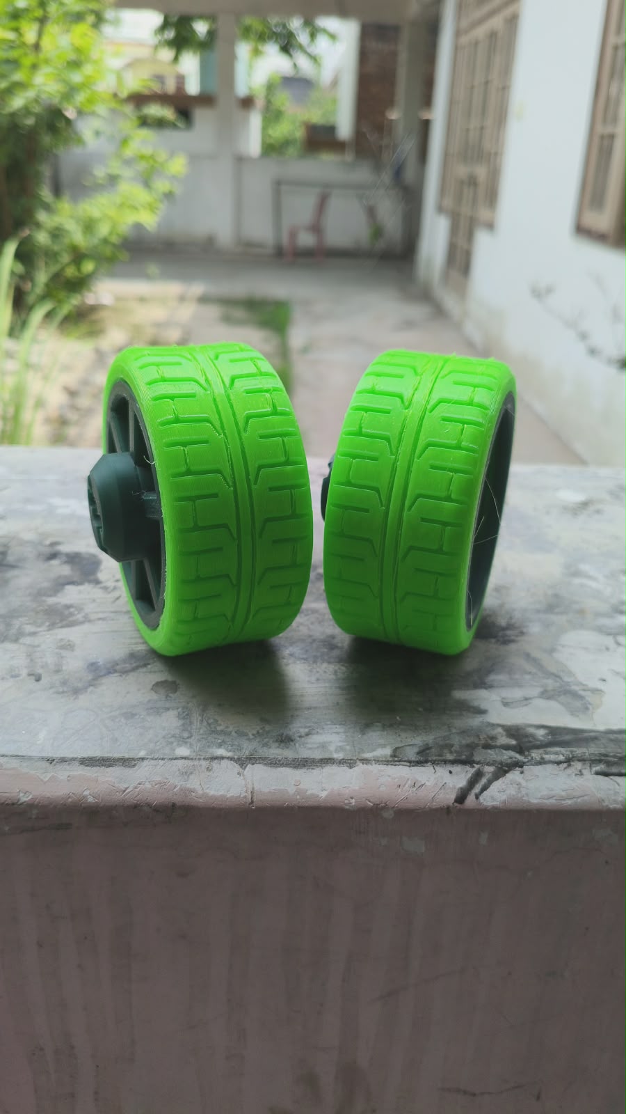3d printed Tyre for mars rovers in TPU