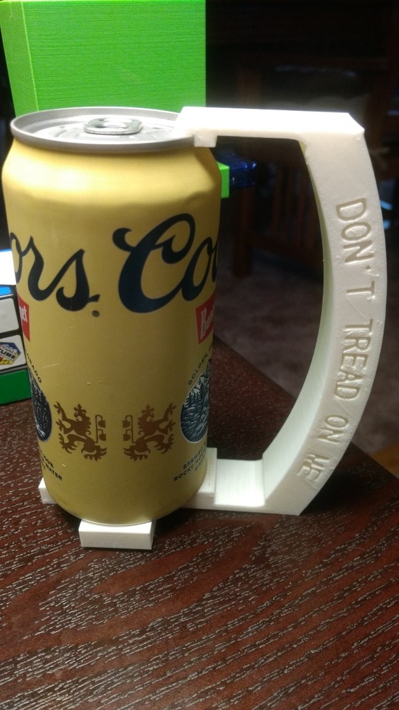 Coors Beer can handle by o9guy Download free STL model