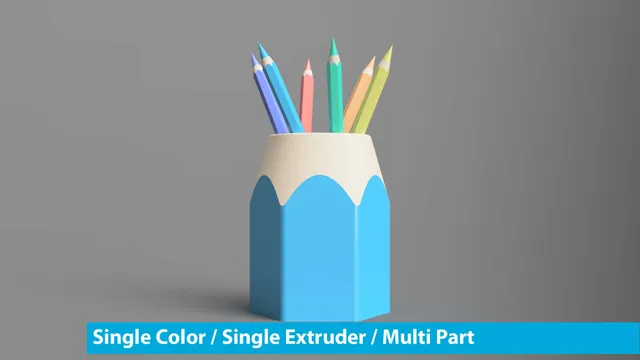 Pencil Shaped Pen Holder 01 (SC)